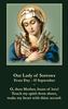 Our Lady of Sorrows Prayer Card***BUYONEGETONEFREE***